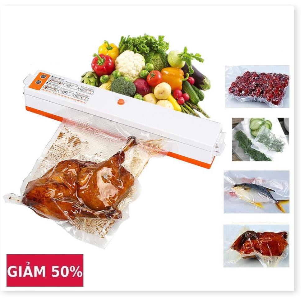 Máy Hút Chân Không Giá Tốt - Máy Hút Chân Không Thực Phẩm Fresh Pack Pro ( Tặng 15 Túi Hút Chuyên Dụng ), Hàng Chuẩn + C