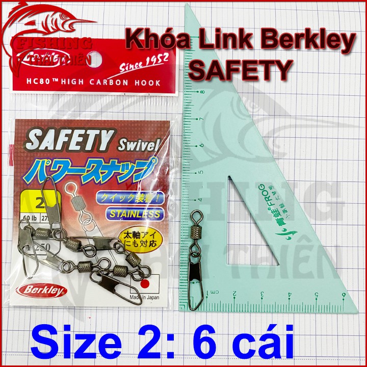 Khóa link câu cá Berkley Safety