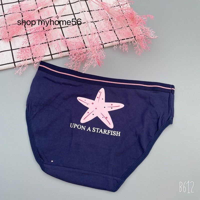 [SET 5c] Quần Lót kute dễ thương vải cotton hình ngôi sao