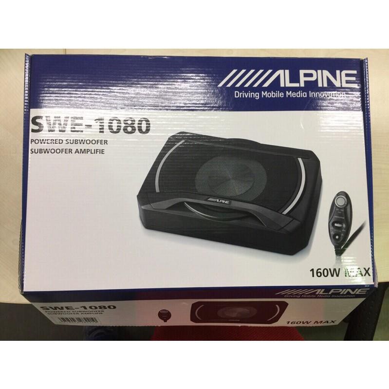 Loa Sub Gầm Ghế ALPINE SWE 1080 đẳng cấp audio ô tô bảo hành 12 tháng