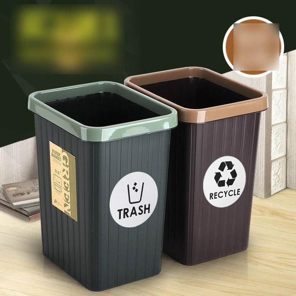 1 / 4 Miếng Dán Thùng Rác Trang Trí Nhà Cửa