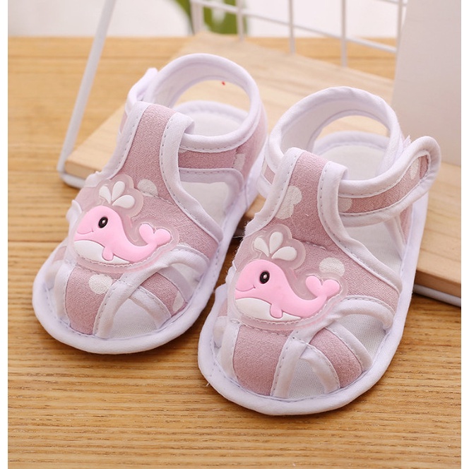 Dép tập đi đế xốp cho bé trai và bé gái