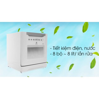 Máy rửa chén mini Electrolux ESF6010BW [8 bộ]