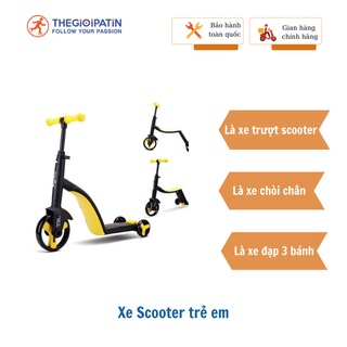 Xe trượt Scooter Trẻ Em Cao Cấp - Nadle 3 in 1 xe chòi chân + xe trượt scooter + xe đạp