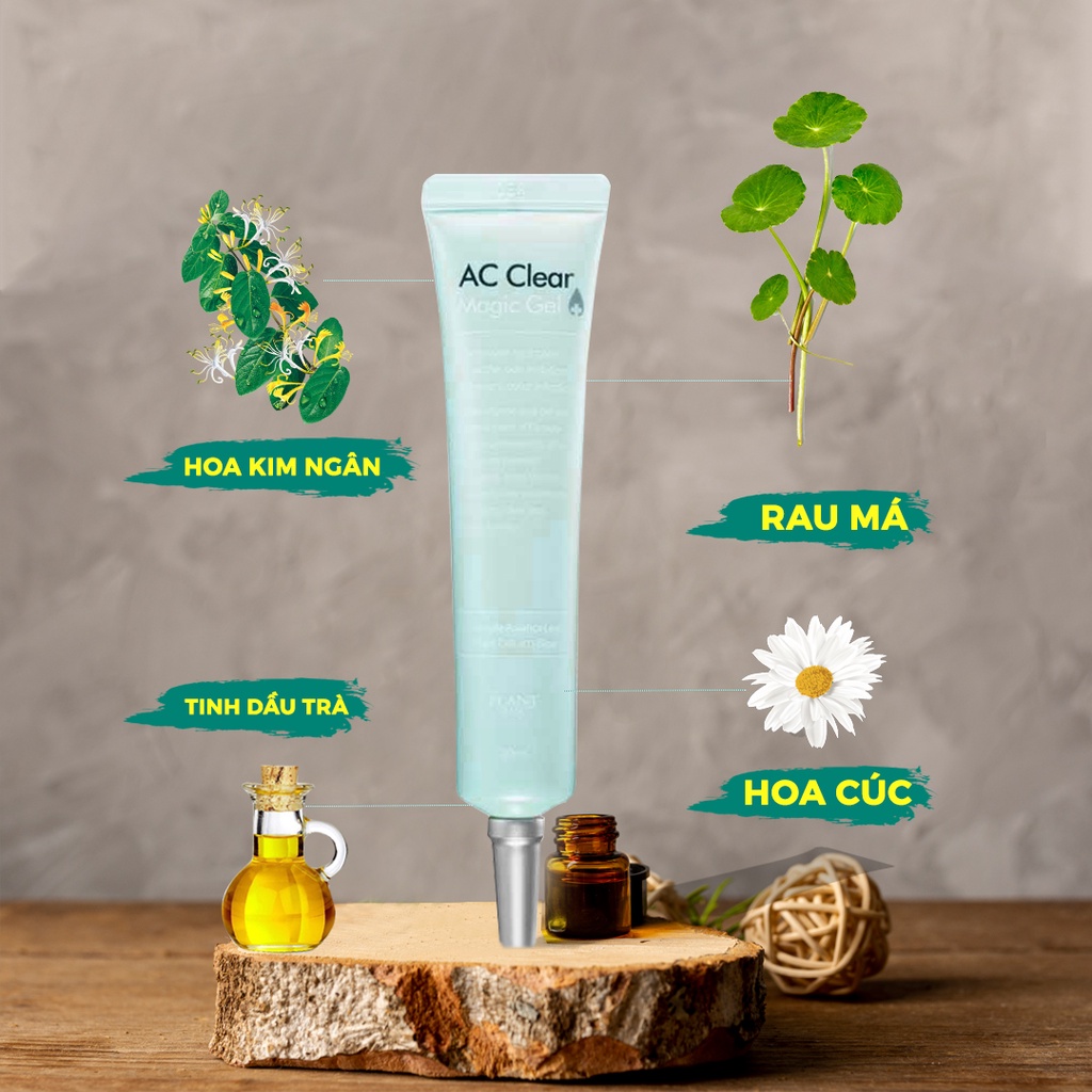 Gel Chấm Mụn  AC Clear Magic - Loại 30ml Nhập Khẩu Từ Hàn Quốc