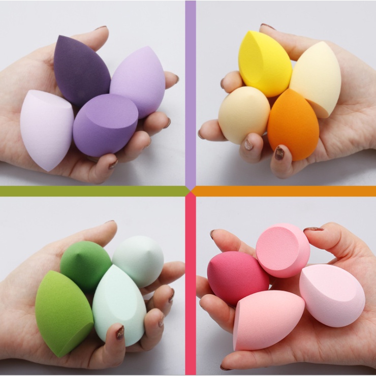 Mút Tán Kem Nền, Mút trang Điểm Mềm Mại Hình Giọt Nước Siêu Tiện Dụng