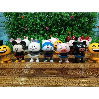 SÉT 9 Lò Xo Mẫu Mới Doremon , Micky , Lợn