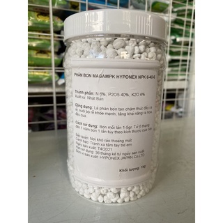 Phân trắng tan chậm magamp nhật 6-40-6-15 hủ 1kg