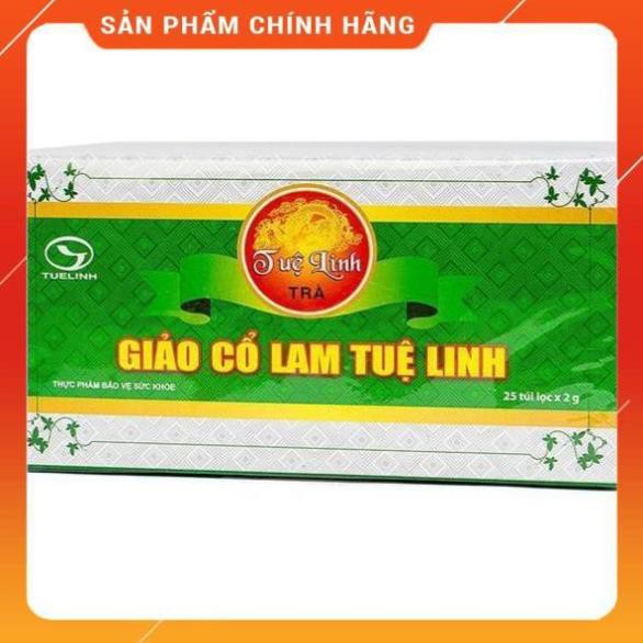 Trà Giảo Cổ Lam Tuệ Linh – Hỗ trợ ngăn ngừa bệnh tiểu đường (Hộp 25 Gói)