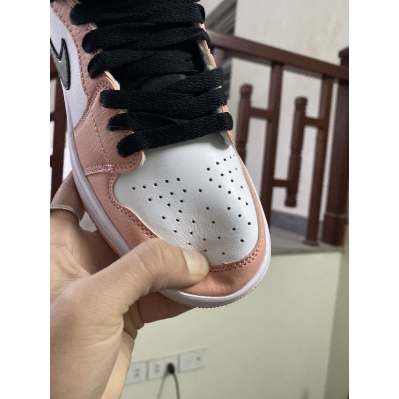 Giày thể thao sneakers Jordan hồng cao cổ ,  giày Jordan ,  hàng chuẩn rep 1:1 ,  bao đẹp ,  rẻ nhất thị trường