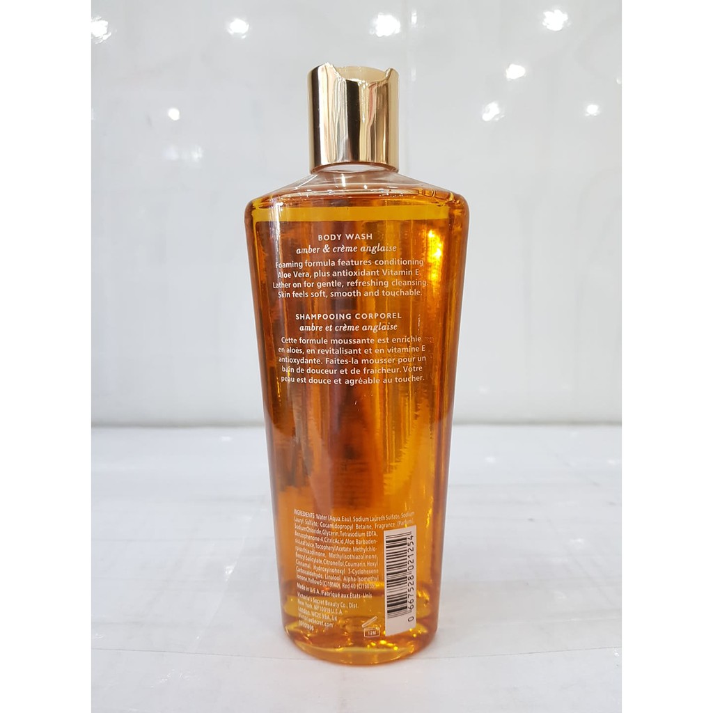 Sữa Tắm Sữa Dưỡng Thể VICTORIA'S SECRET Amber Romance 250ml USA