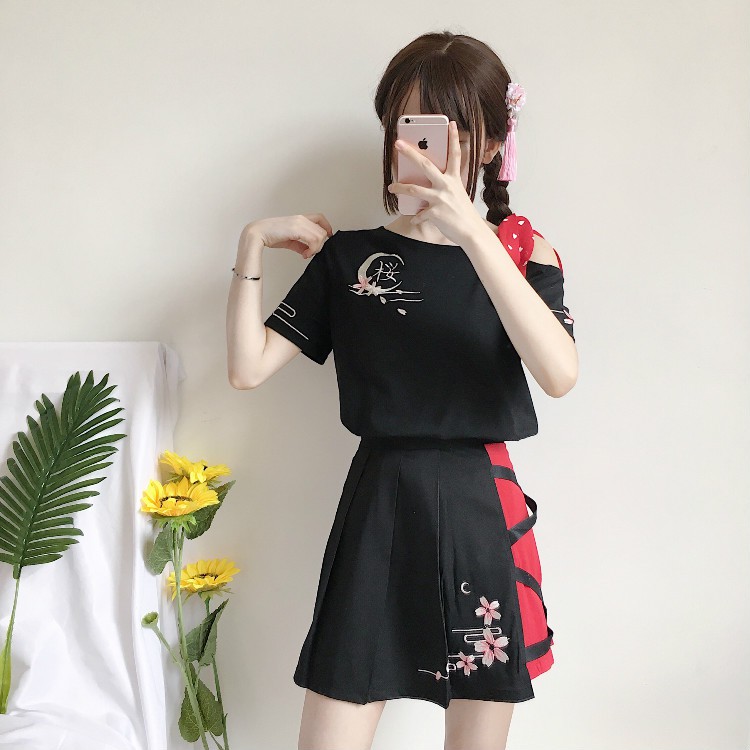 Set áo váy rời hàng QC