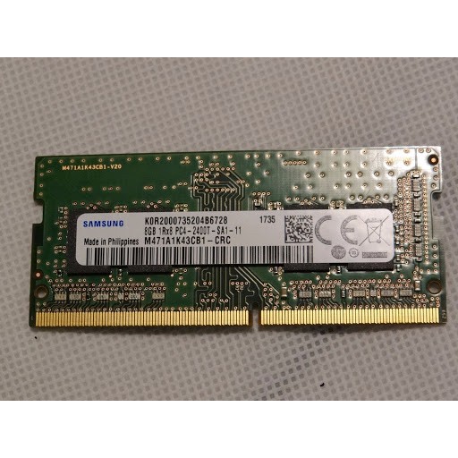 RAM LAPTOP DDR3 8GB PC3L BUS 1600Mhz HÀNG THEO MÁY BẢO HÀNG 36 THÁNG