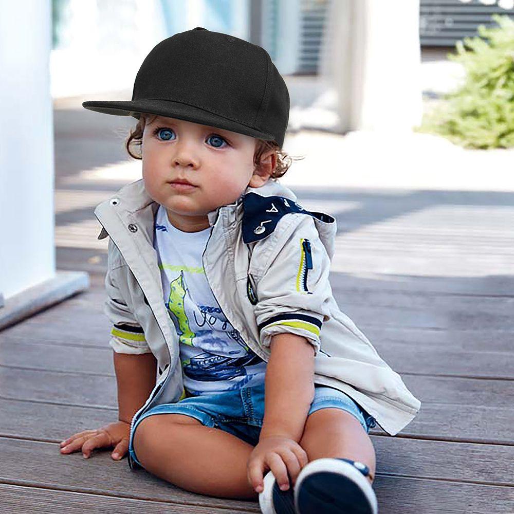 Mũ Lưỡi Trai Màu Sắc Đơn Giản Phong Cách Hiphop Cho Bé