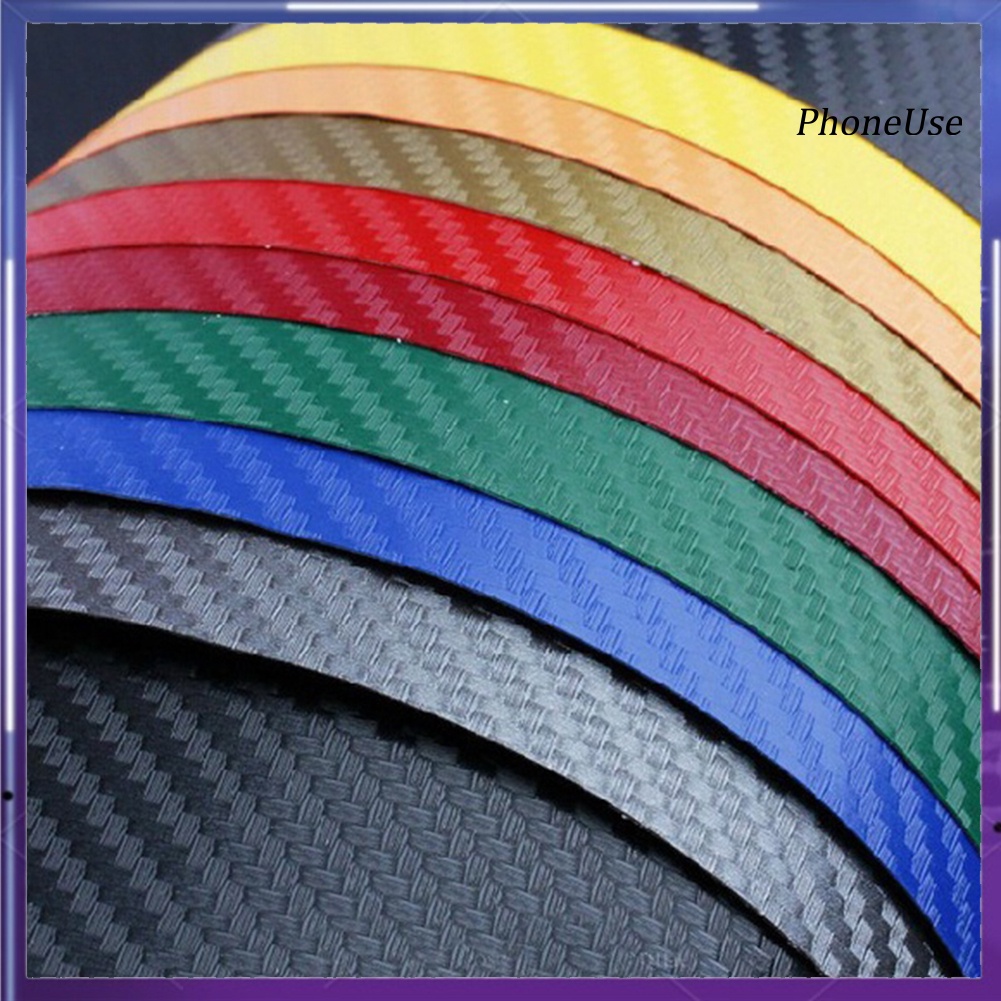 Pu Miếng Dán Decal Sợi Carbon Trang Trí Xe Hơi / Xe Máy