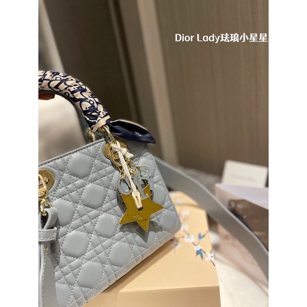 Túi CD Lady khoá vàng