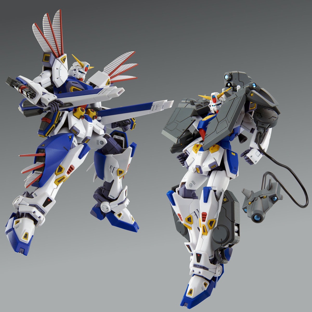 Mô hình lắp ráp Gundam MG Bộ phụ kiện Mission Pack R type & V type cho Gundam F90
