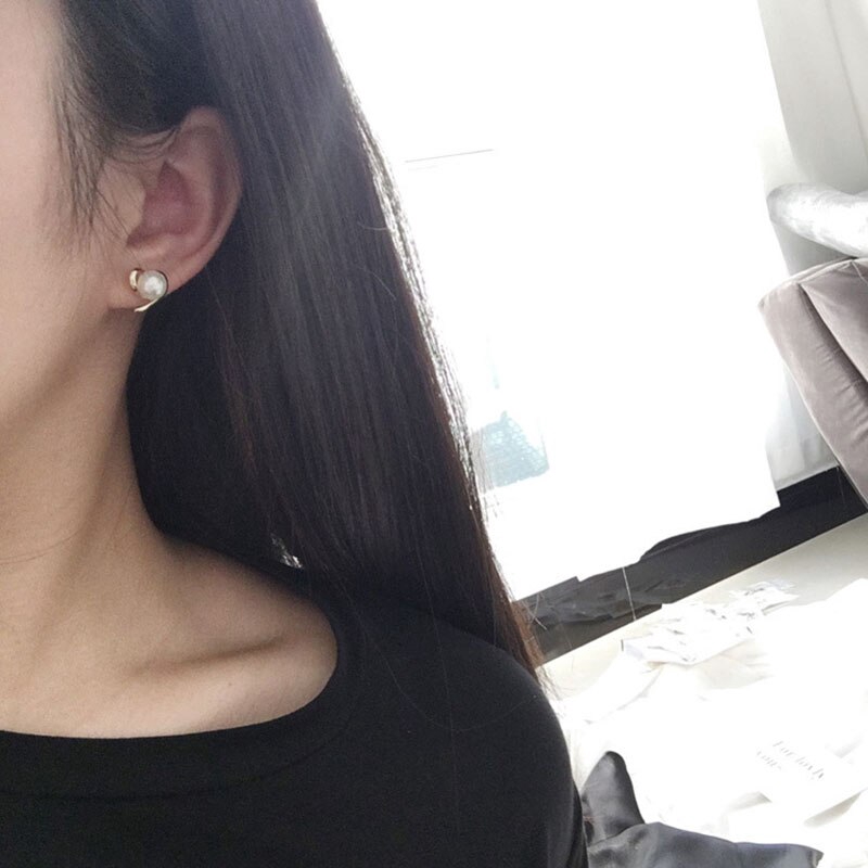 Khuyên Tai Nữ Trang Dáng Dài Tạo Hình Trái Tim