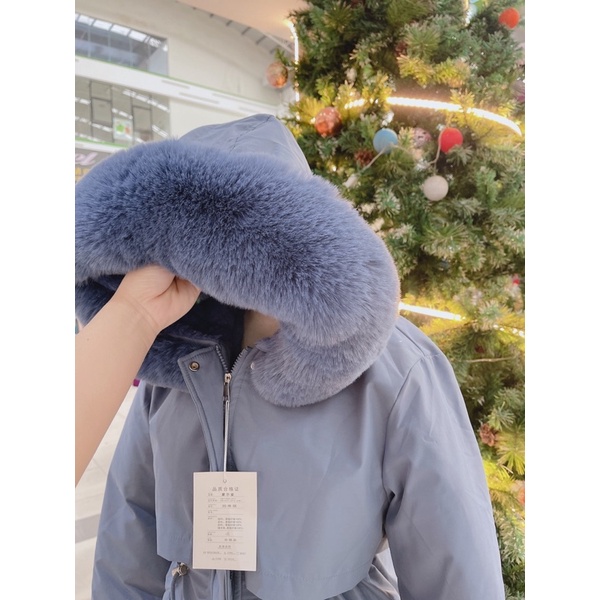 (Ảnh thật) ÁO PHAO LÓT LÔNG MŨ LÔNG THỎ 812 | BigBuy360 - bigbuy360.vn