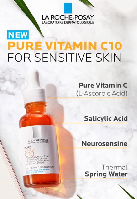 Serum La roche Posay Pure Vitamin C10 làm sáng da