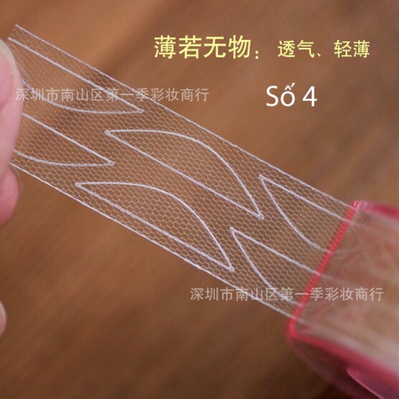 Kích mí cuộn 2 size to và nhỏ kèm keo