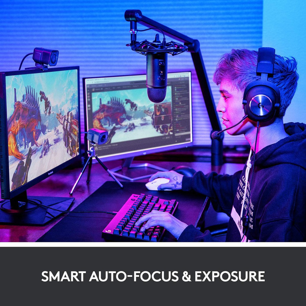 Logitech StreamCam - Webcam Livestream Chuyên Nghiệp, Độ Phân Giải 1080 FullHD/60 Fps | BigBuy360 - bigbuy360.vn