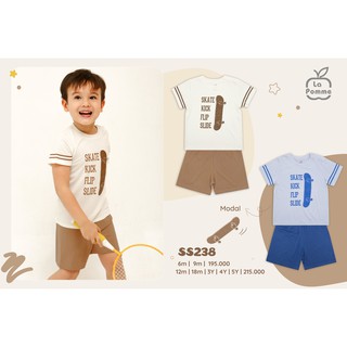 SS238 Bộ cộc tay La Pomme Ván trượt