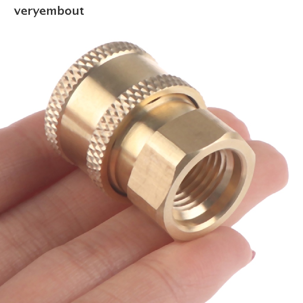 ut 1Pc 1/4&quot; Female NPT Brass Quick Connect Coupler Tool for Pressure Washer n