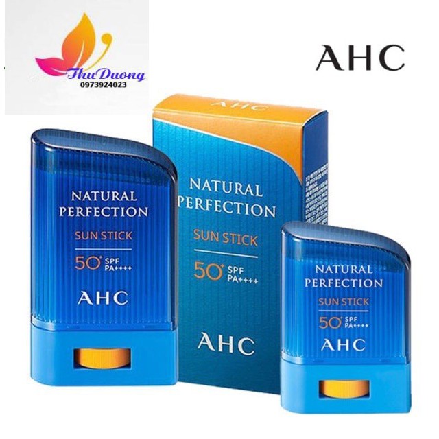 CHỐNG NẮNG DẠNG THỎI AHC NATURAL PERFECTION FRESH SUN STICK SPF50+PA++++14g