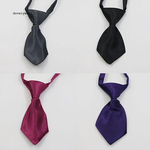 Vòng cổ màu trơn dễ thương cho thú cưng