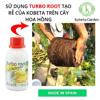 PHÂN BÓN TỐT RỄ TURBO ROOT DÀNH CHO HOA HỒNG - KOBETA GARDEN