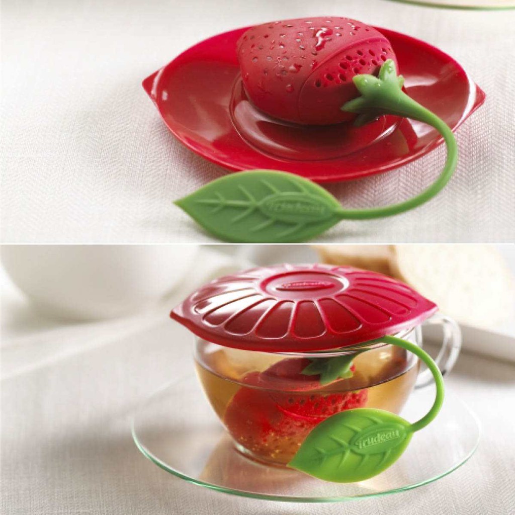 Bộ dụng cụ hãm trà Silicon KM-1350 hàng Nhật