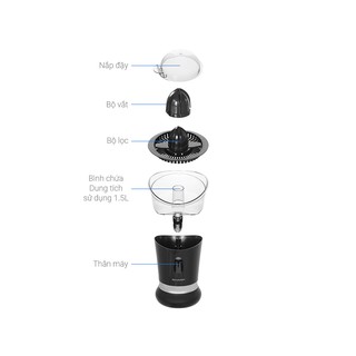 Máy vắt cam Sharp EJ-J850-BK - Hàng chính hãng
