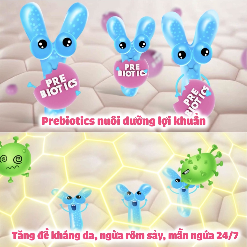 Sữa tắm gội toàn thân mềm mịn Johnson' baby bath Cotton touch - Dung tích 500ml