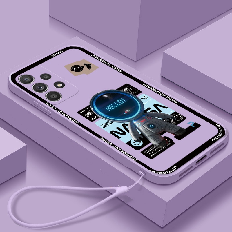 Ốp Điện Thoại Tpu Hình Nasa Cho Samsung Galaxy A53 A33 5G A13 4G Note 10 Lite S10 Plus Note 10 Plus Note 20 20 Ultra A81