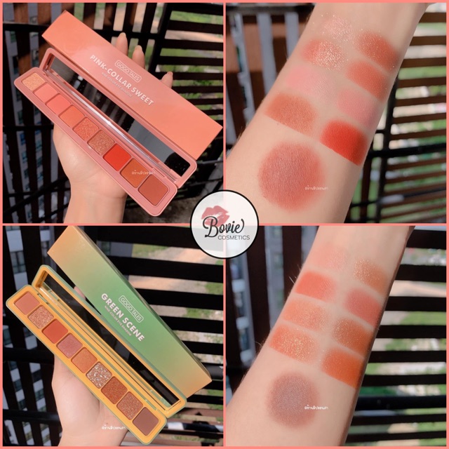 ( Sẵn )  🍓 [Mã CHUY0010 giảm 10K] 🍓Phấn mắt 9 ô GoGo Tales Nine Color Eye Shadow