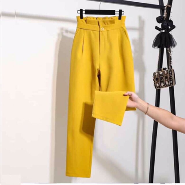 Quần Baggy Cạp Cao Quần Baggy Cạp Bèo Cá Tính Loan Vũ MS1012
