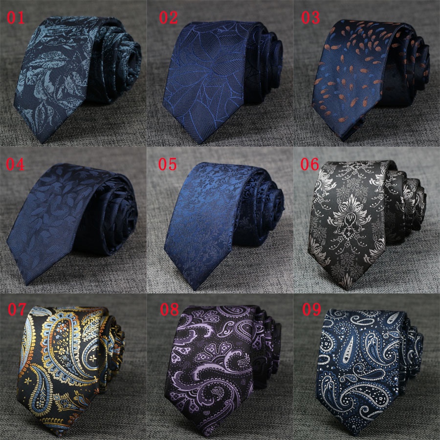 Cà Vạt 7CM Thời Trang Công Sở Mới Cho Nam