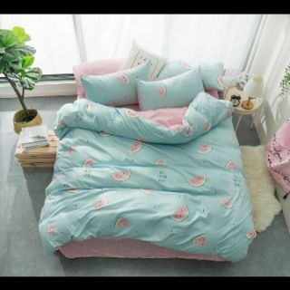 trọn bộ chăn ga gối poly nhập mới