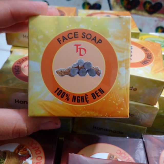 Soáp Nghệ Đen - Mật Ong