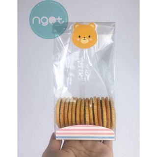 Túi cookie có đế size 8.5*23_set 48-50c