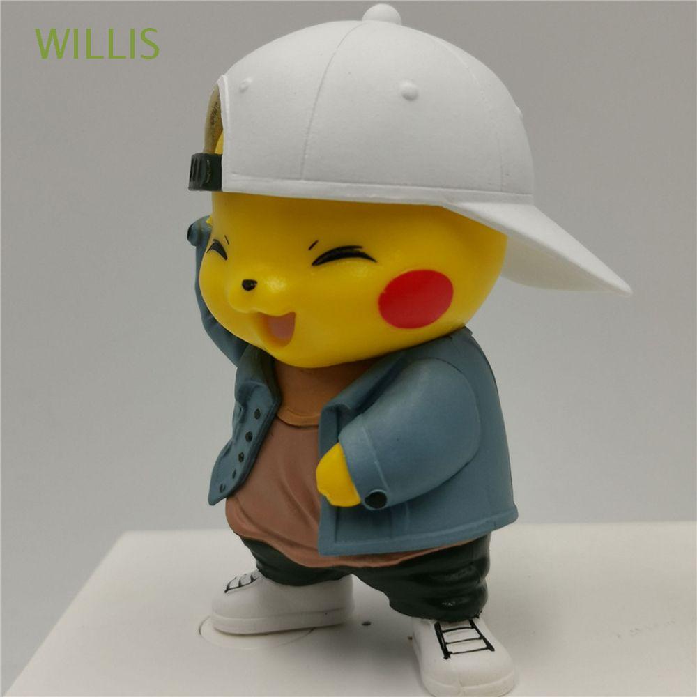 Mô Hình Pikachu 8cm Bằng Pvc Dùng Trang Trí Xe Hơi
