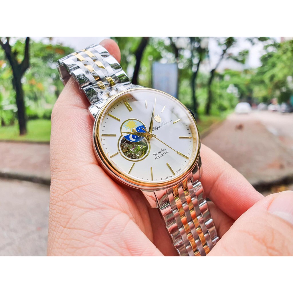 Đồng Hồ Nam Olym Pianus Automatic Mechanical Watch OP990 -389AMSK