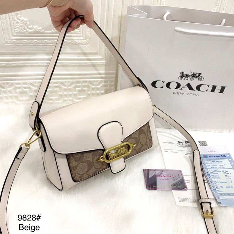 Mới Túi Đựng Giấy Họa Tiết Coach Bag 9828