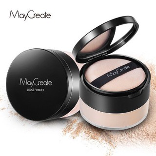 Phấn phủ bột kiềm dầu MayCreate - Siêu Phẩm Phấn Phủ Bột Kiềm Dầu Cho Da Mặt