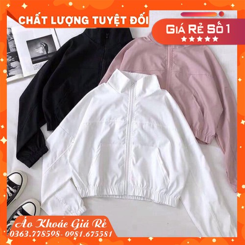 (Giá Rẻ) ÁO KHOÁC DÙ BOMBER LỬNG (M1210 - Hai Lớp)