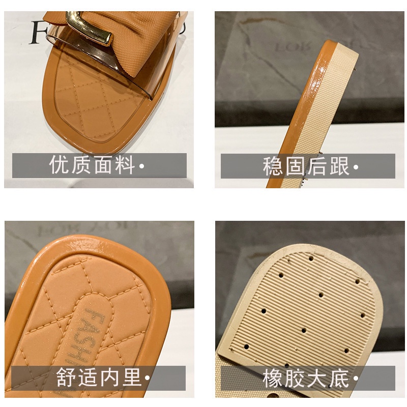 Dép Sandal Đế Bằng Đính Nơ Thời Trang Mùa Hè 2022 Dễ Phối Đồ Cho Nữ CHZK050