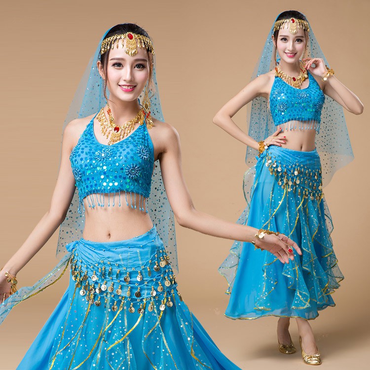 Bộ trang phục múa bụng phong cách Ấn Độ thời trang cho nữ | BigBuy360 - bigbuy360.vn
