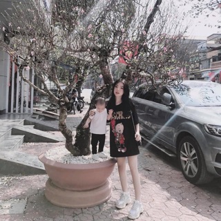 Áo phông moschino hình