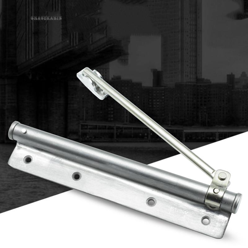 1pcs Adjustable Stainless Steel Surface Mounted Auto Close Door Closer Fireproof